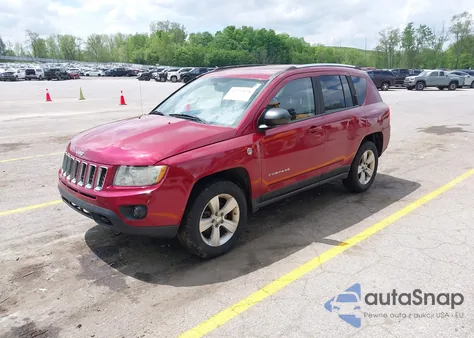 2012 Jeep Compass Sport z USA, uszkodzony, nr VIN 1C4NJDBB3CD616233